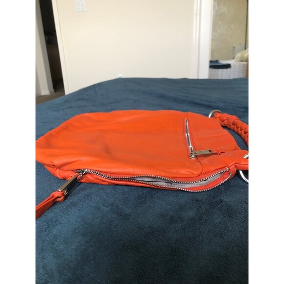 Fenn Wright Manson oversized hobo bag in orange - Picture 5 of 12